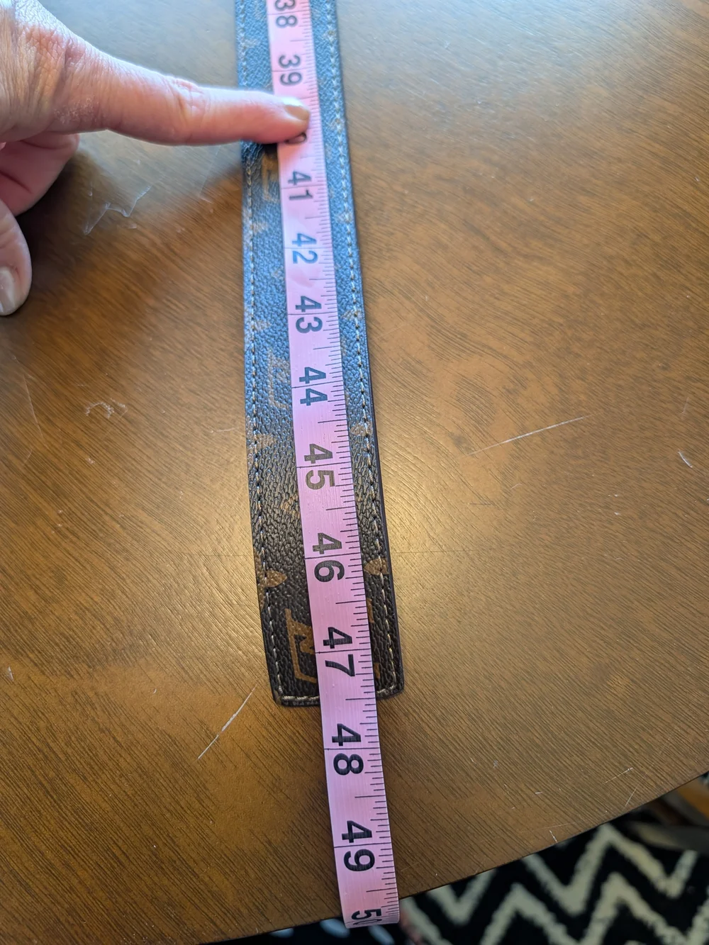 Louis Vuitton classic belt